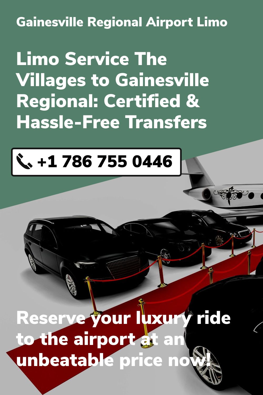 Gainesville Regional Airport Limo