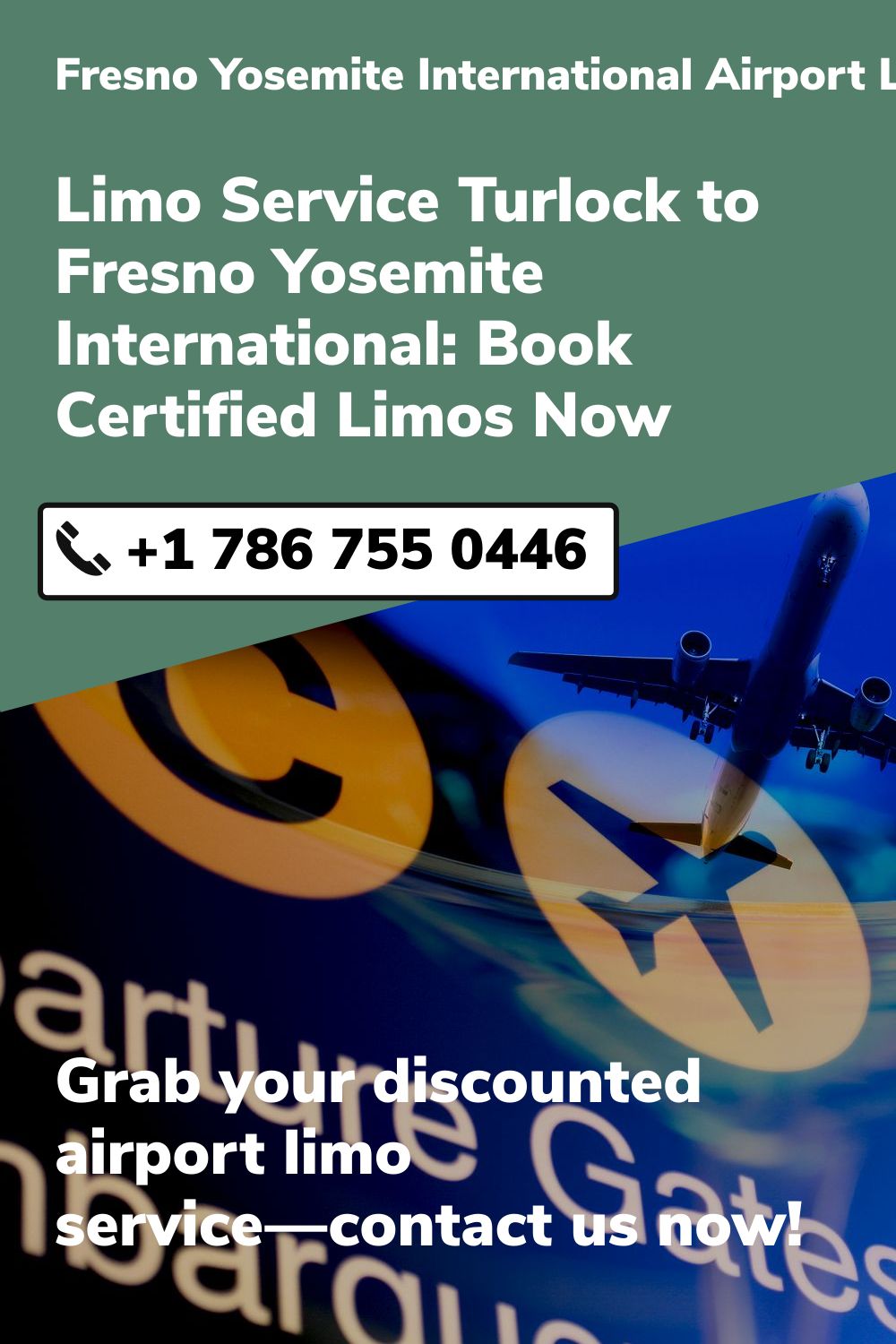 Fresno Yosemite International Airport Limo