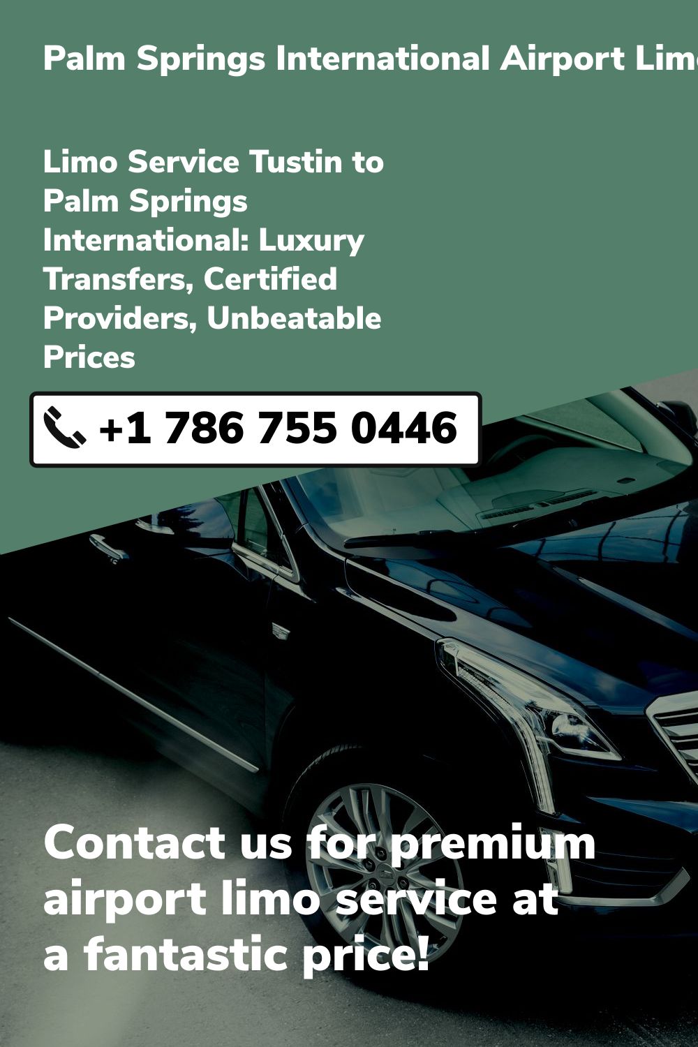 Palm Springs International Airport Limo