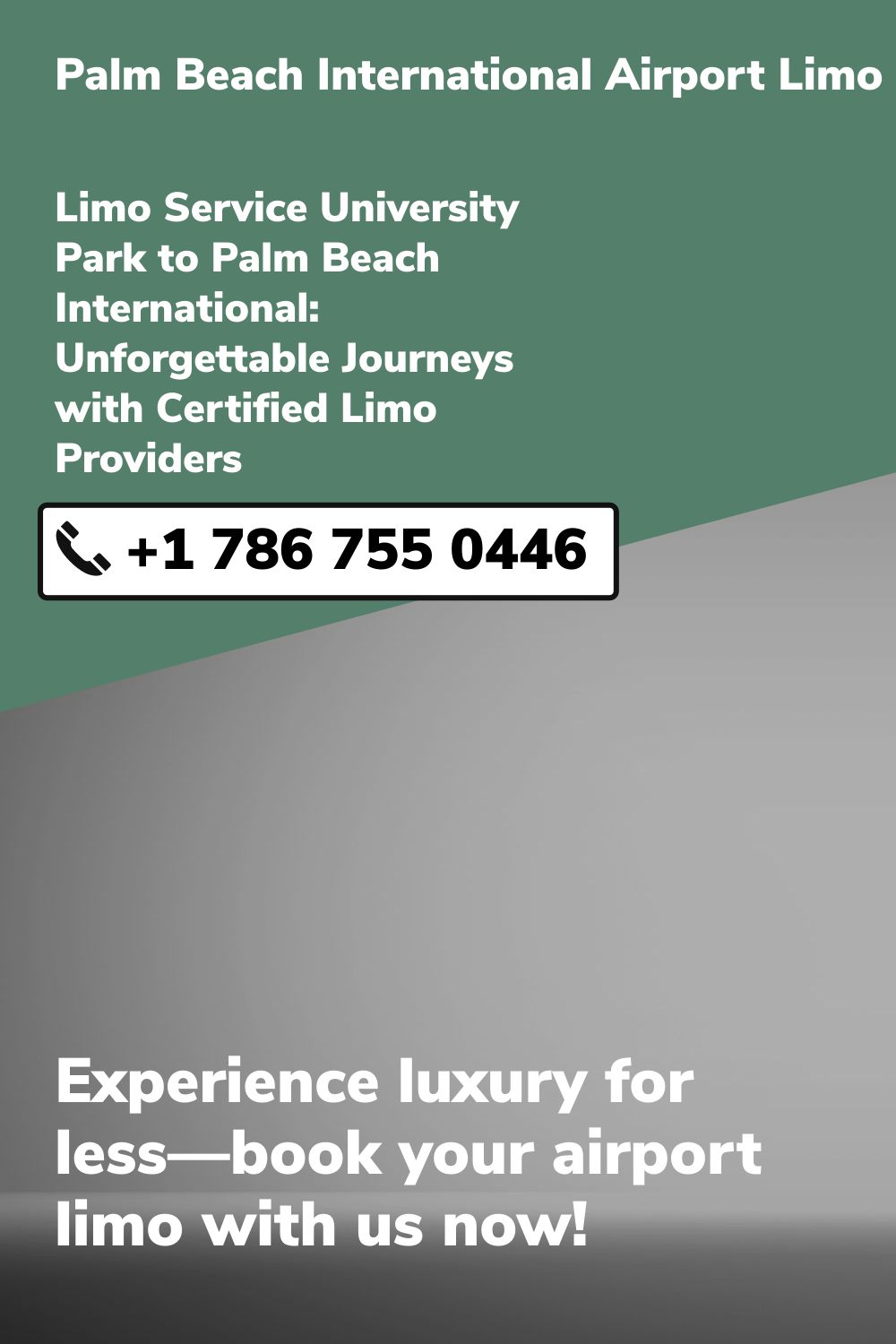 Palm Beach International Airport Limo