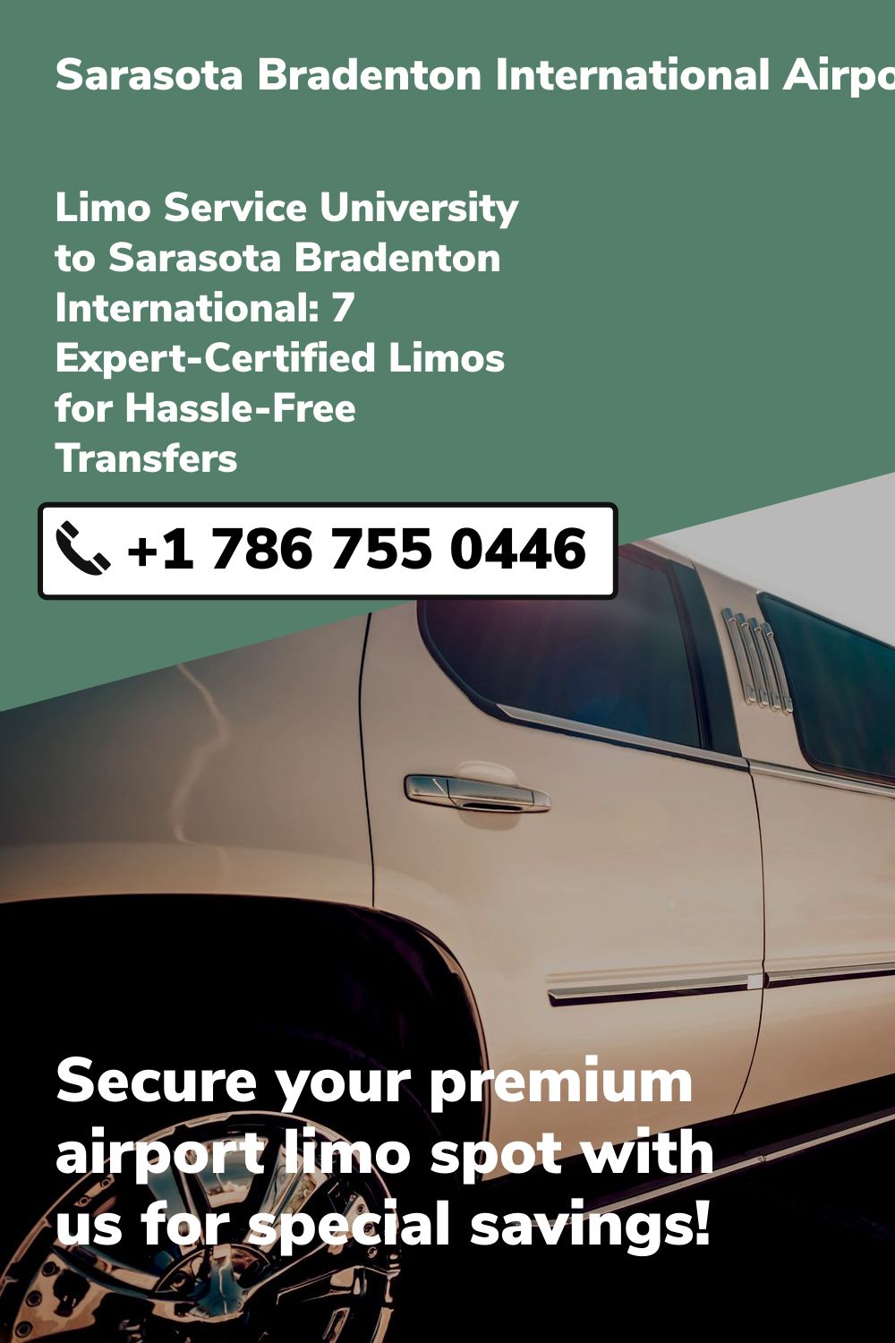 Sarasota Bradenton International Airport Limo