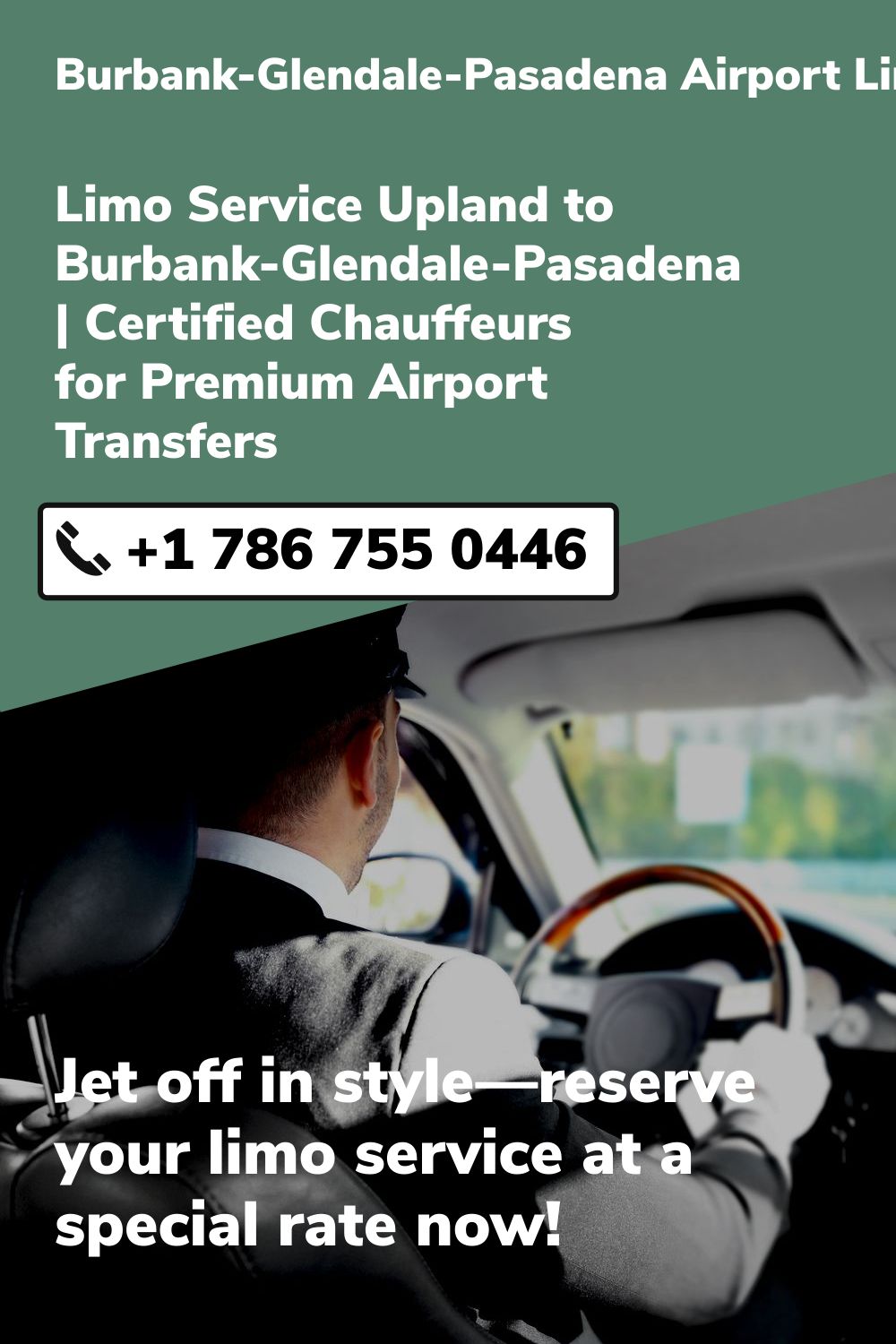 Burbank-Glendale-Pasadena Airport Limo