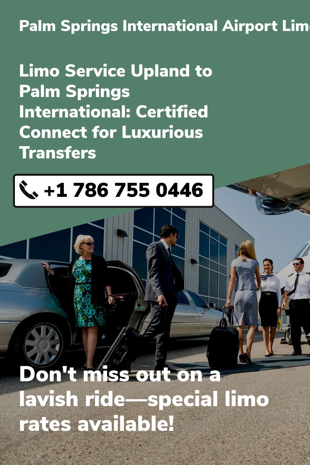 Palm Springs International Airport Limo