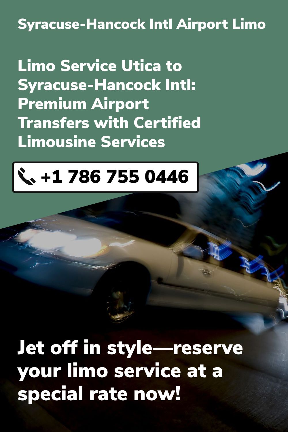 Syracuse-Hancock Intl Airport Limo