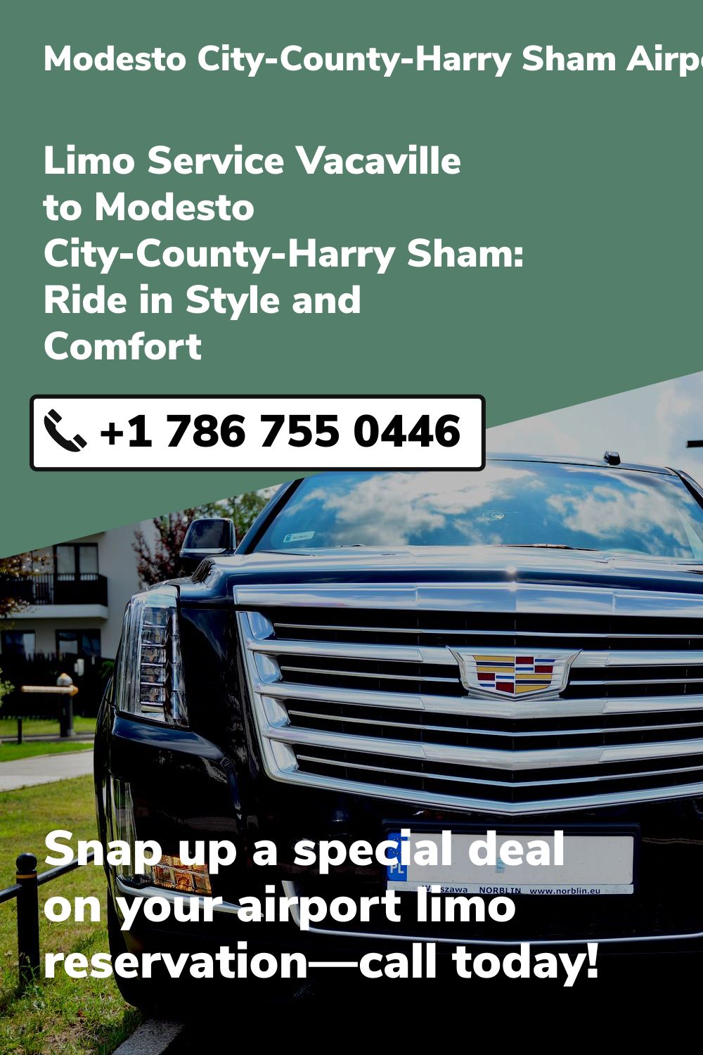 Modesto City-County-Harry Sham  Airport Limo