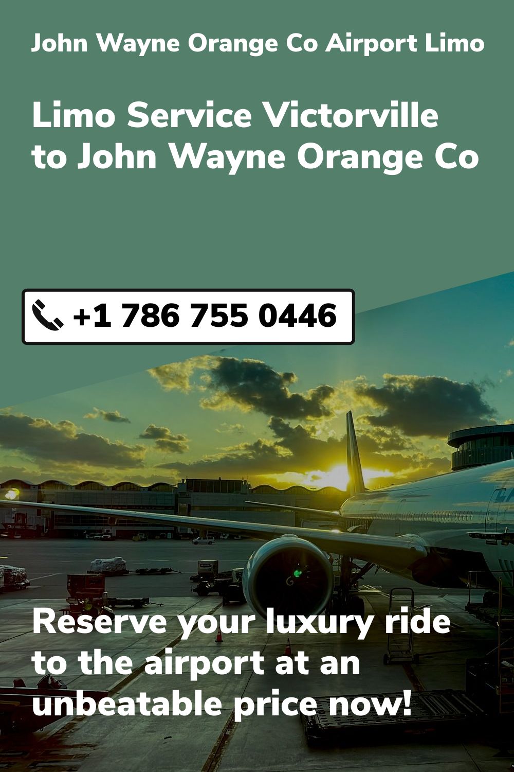 John Wayne  Orange Co Airport Limo