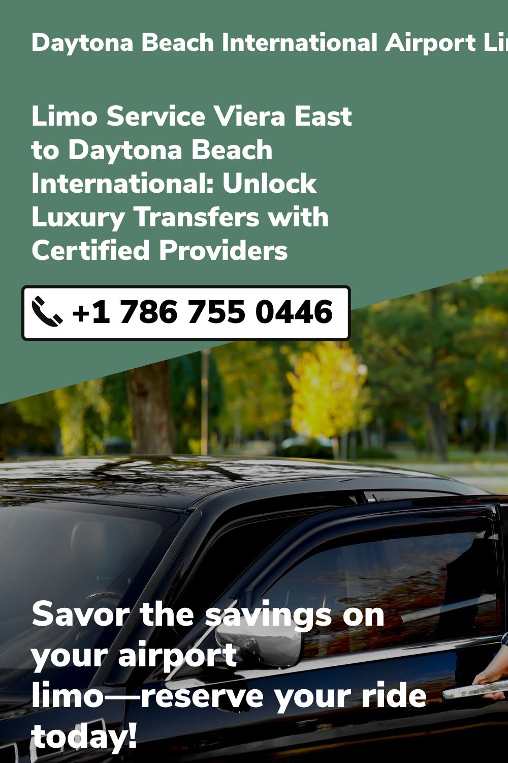 Daytona Beach International Airport Limo