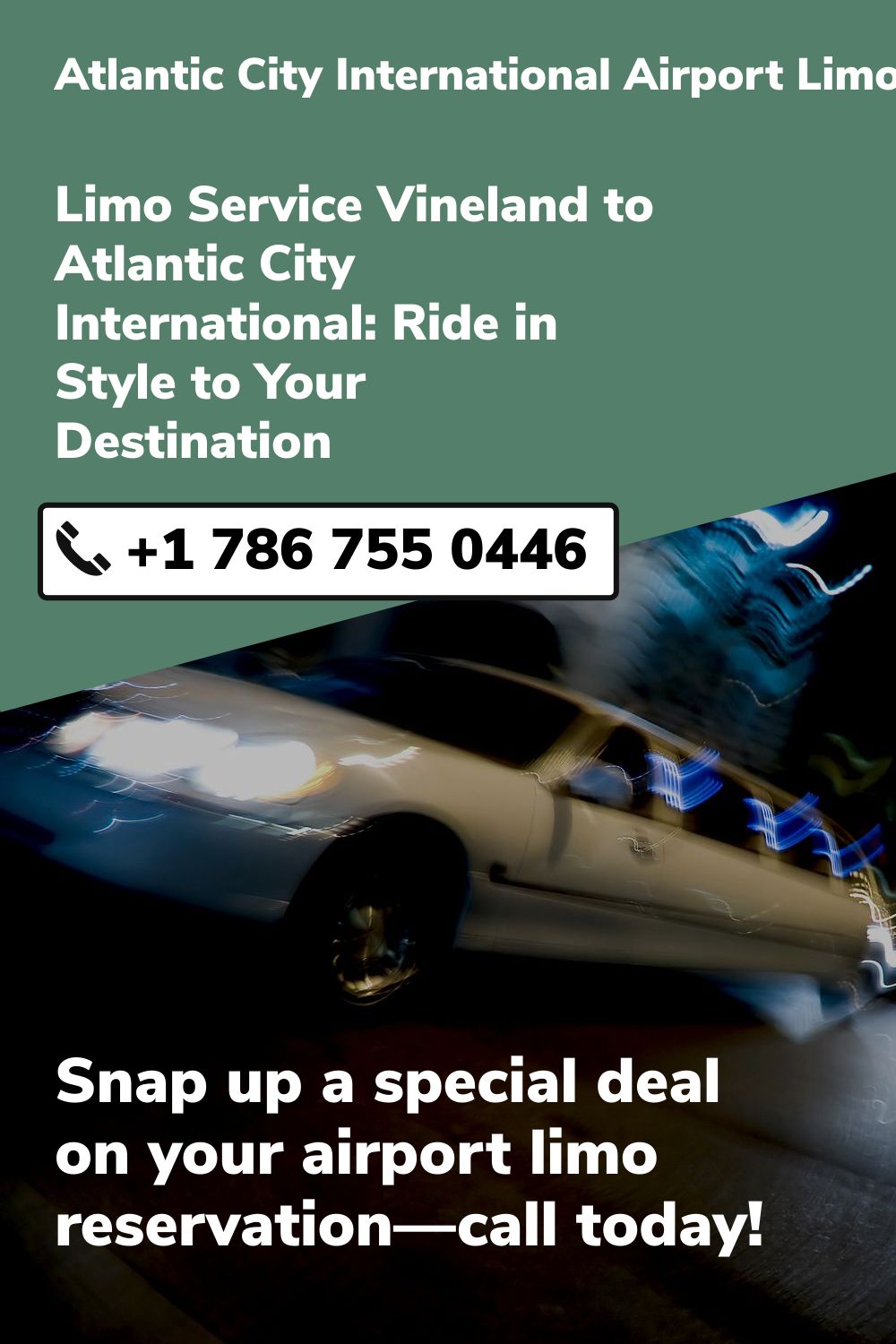 Atlantic City International Airport Limo