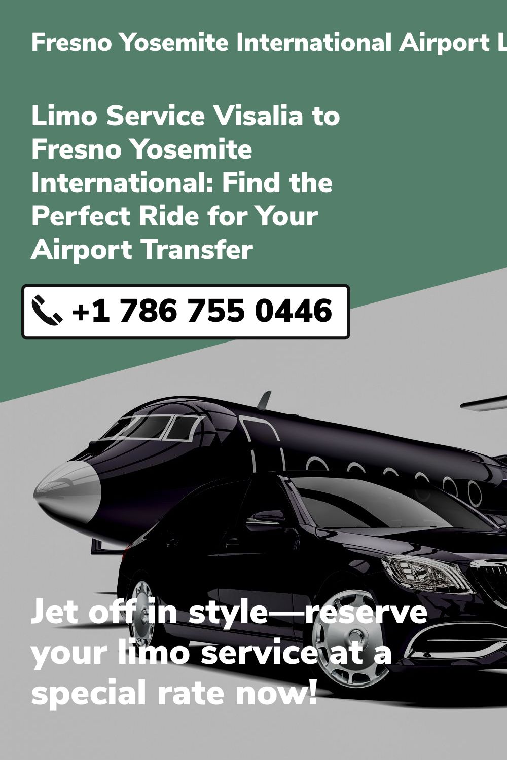 Fresno Yosemite International Airport Limo