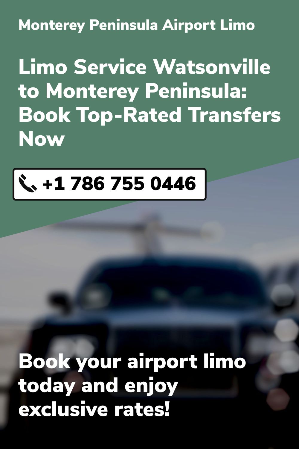 Monterey Peninsula Airport Limo