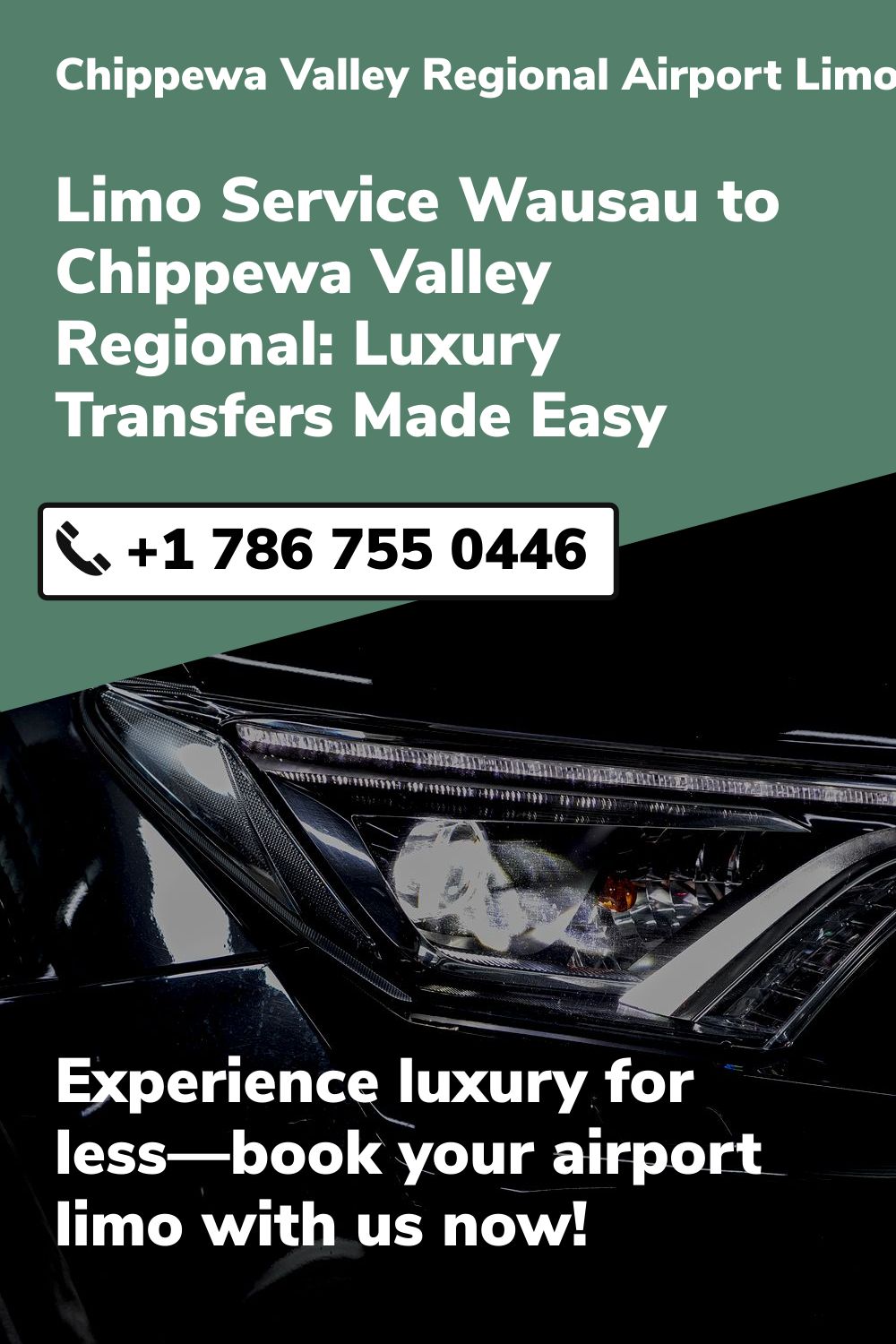 Chippewa Valley Regional Airport Limo