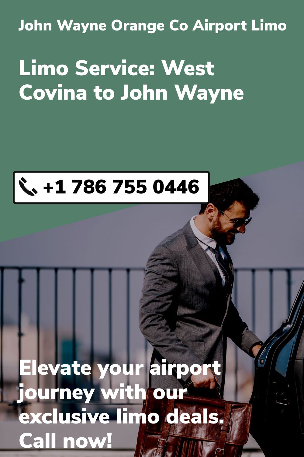 John Wayne  Orange Co Airport Limo