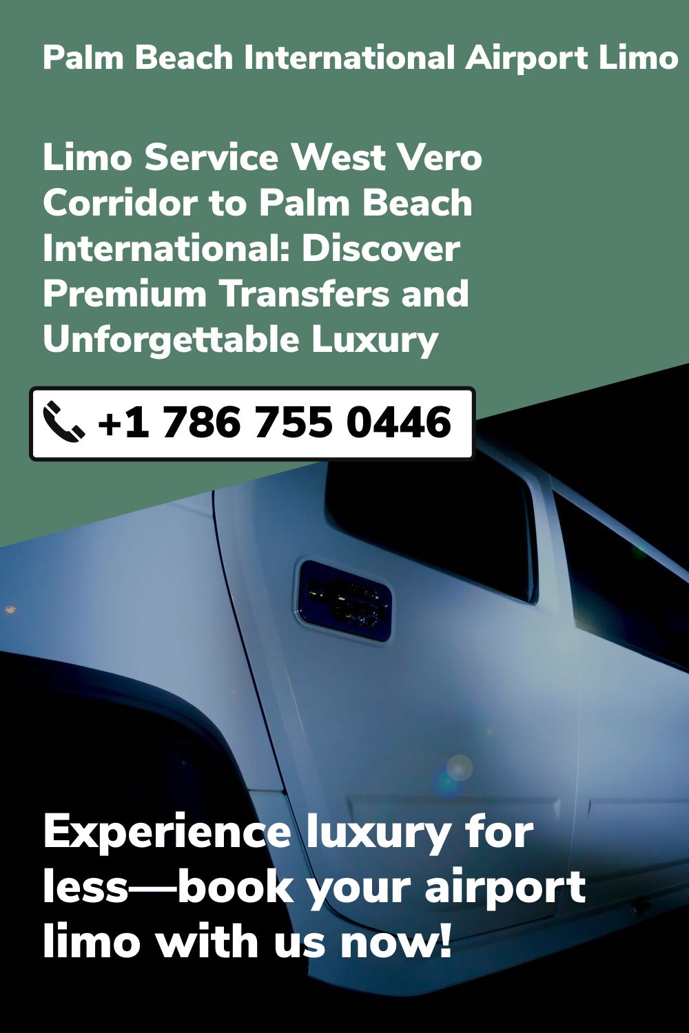 Palm Beach International Airport Limo