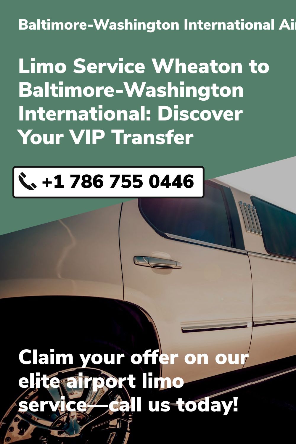 Baltimore-Washington International Airport Limo