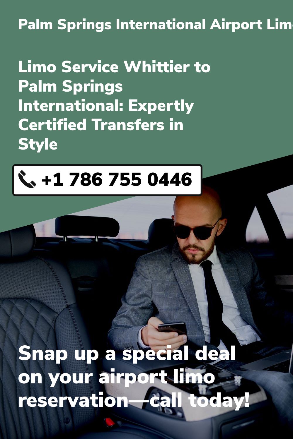 Palm Springs International Airport Limo