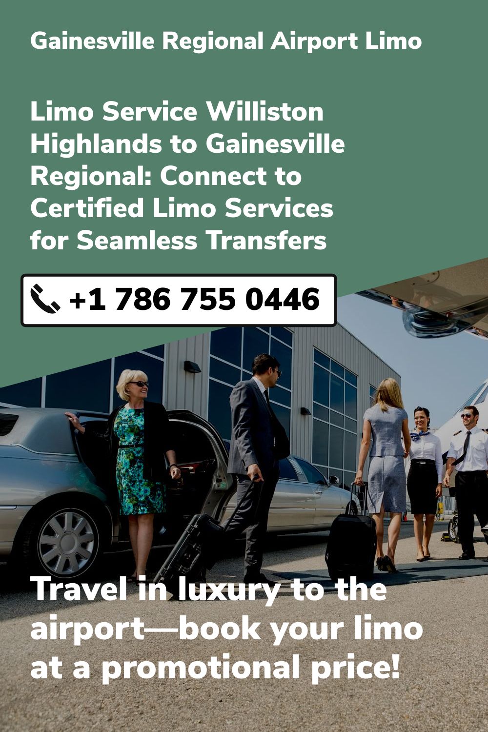 Gainesville Regional Airport Limo