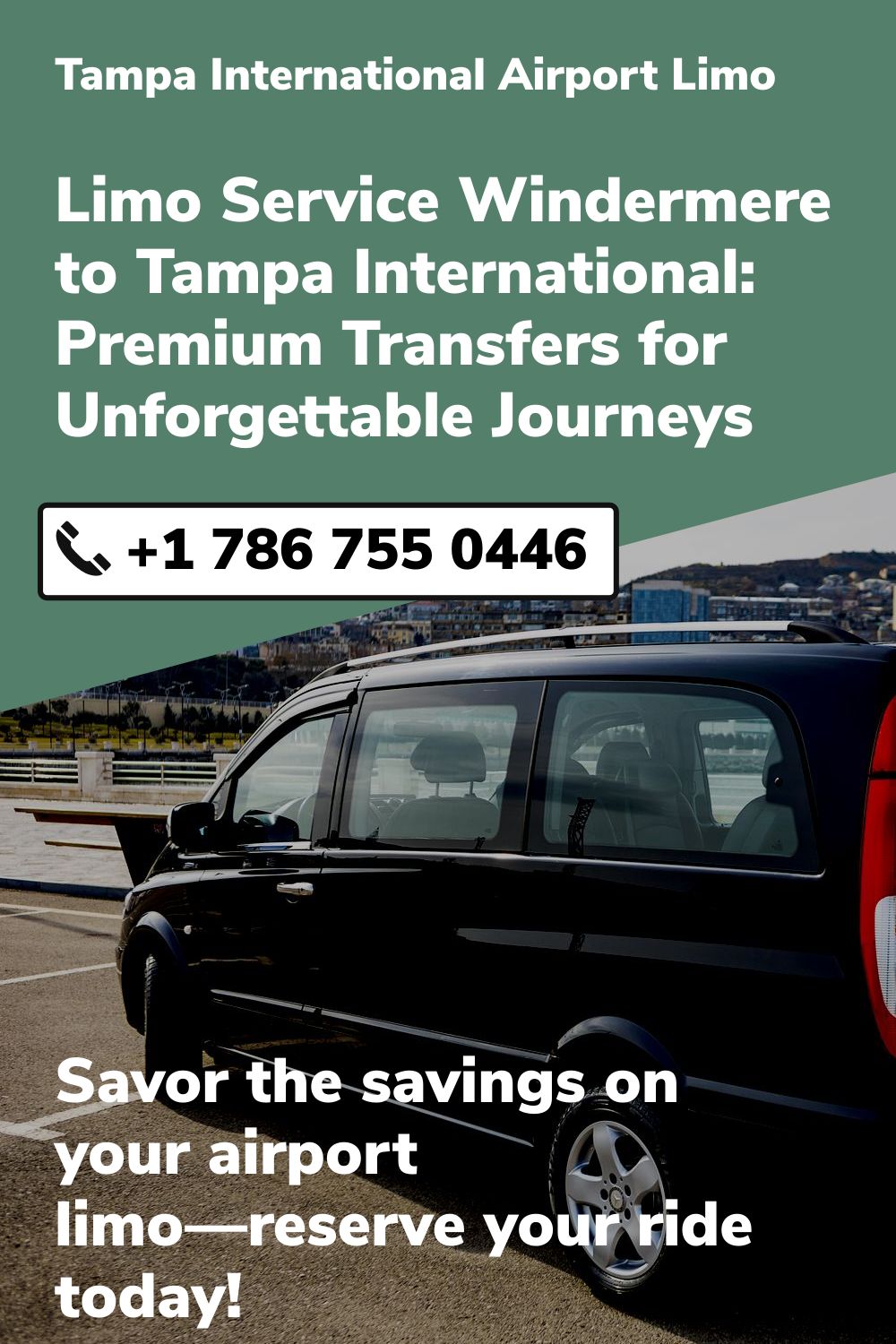 Tampa International  Airport Limo