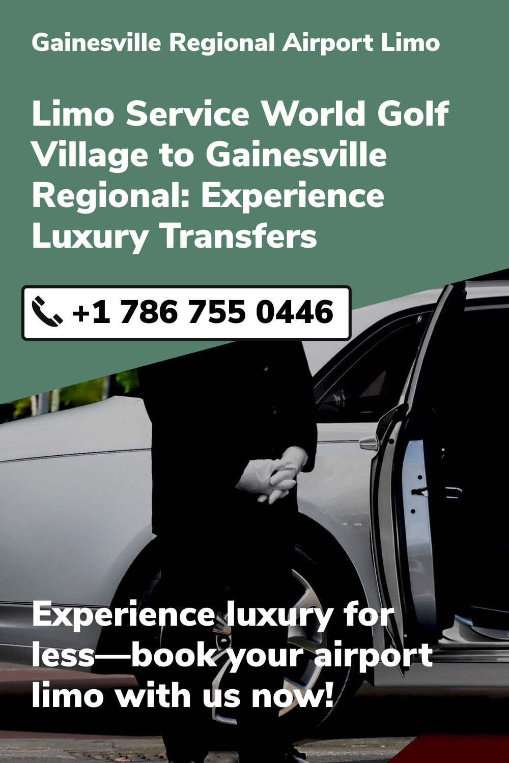 Gainesville Regional Airport Limo