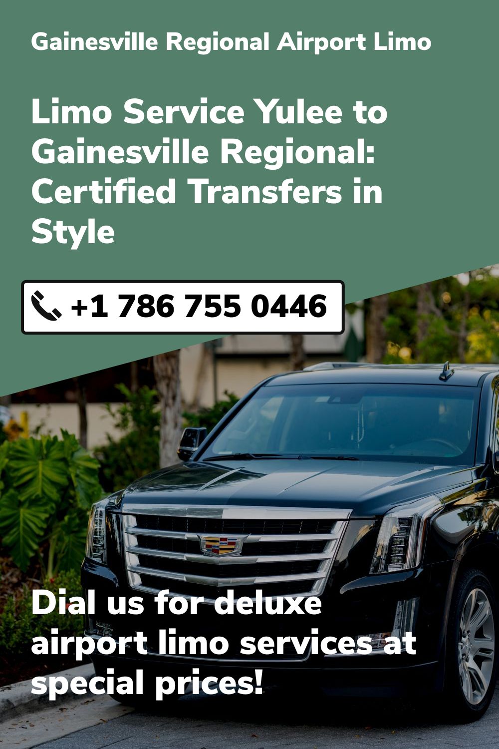 Gainesville Regional Airport Limo