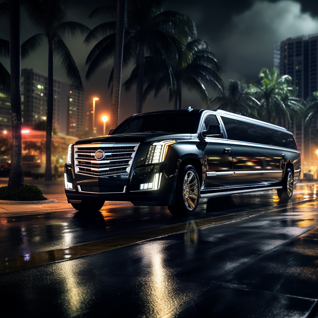 limousine cadillac escalade